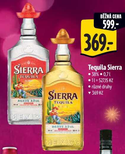 Tequila Sierra, 0,7 l