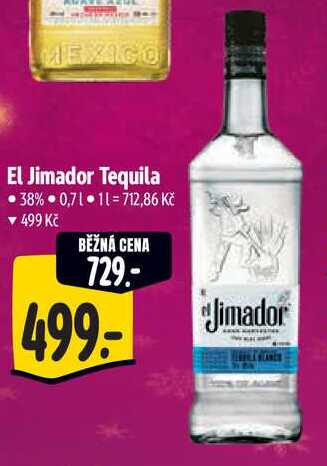El Jimador Tequila, 0,7 l