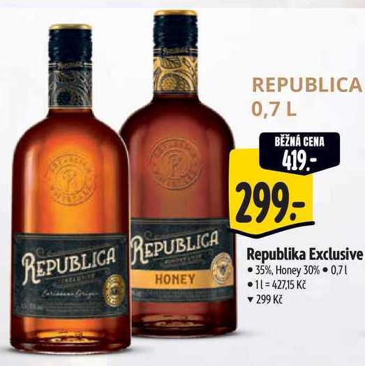 Republika Exclusive, 0,7 l