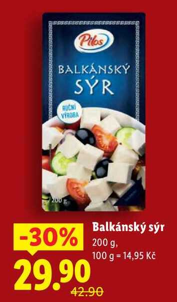 Balkánský sýr, 200 g