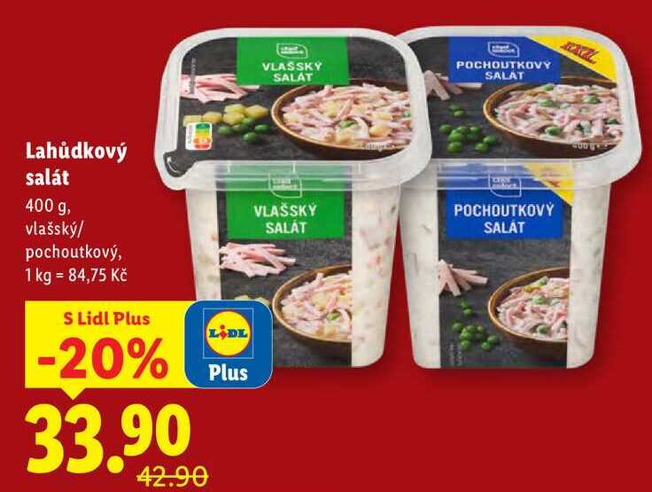 Lahůdkový salát, 400 g