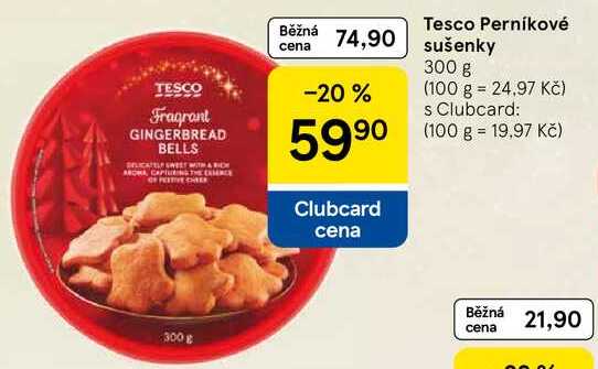Tesco Perníkové sušenky, 300 g
