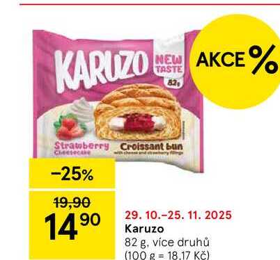 Karuzo, 82 g, více druhů 