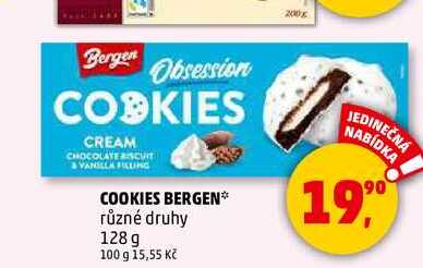COOKIES BERGEN, 128g