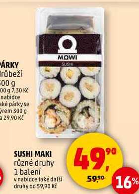 SUSHI MAKI, 1 balení