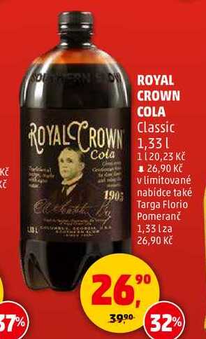 ROYAL CROWN COLA, 1,33 l