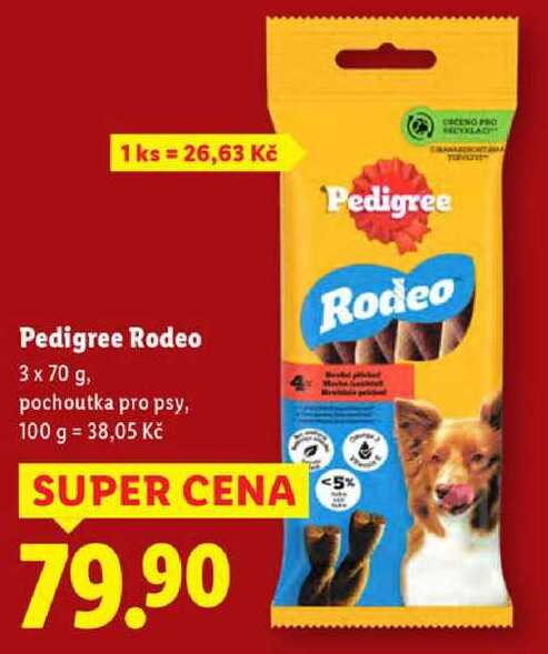 Pedigree Rodeo, 3x 70 g