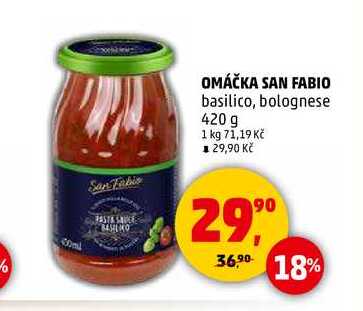 OMÁČKA SAN FABIO, 420 g