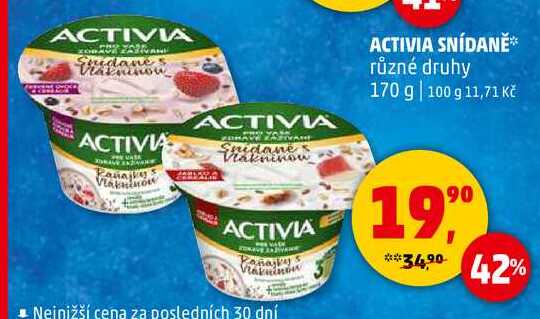 ACTIVIA SNÍDANĚ, 170 g