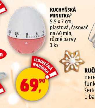 KUCHYŇSKÁ MINUTKA, 1 ks