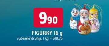 FIGURKY 16 g vybrané druhy