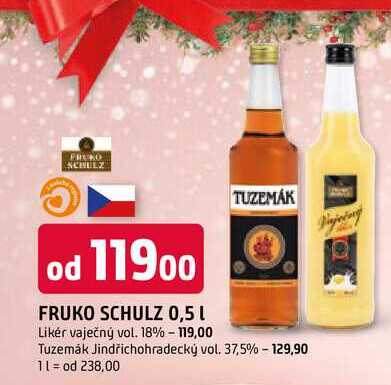 FRUKO SCHULZ 0,5l TUZEMÁK