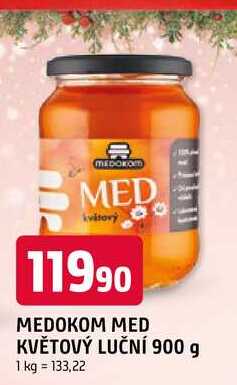 MEDOKOM MED KVĚTOVÝ LUČNÍ 900 g 