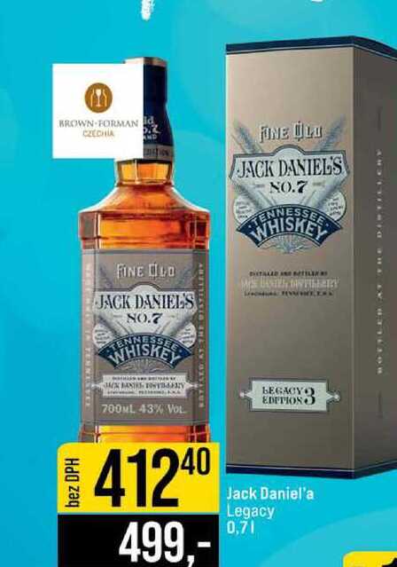 Jack Daniel'a Legacy 0,7l