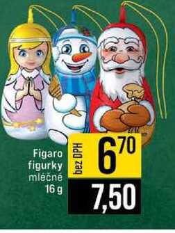 Figaro figurky mléčné 16 g 