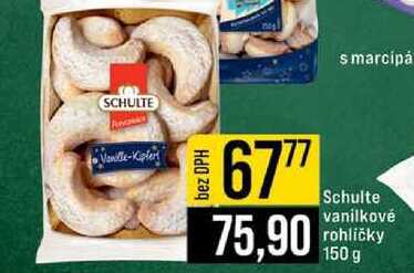 Schulte vanilkové rohličky 150 g