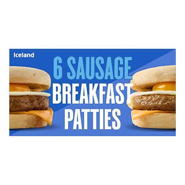 Iceland Vepřové klobásové placičky se směsí koření 6ks