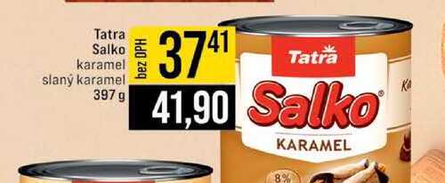 Tatra Salko karamel slaný karamel 397 g