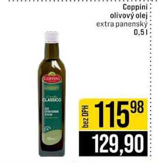 Coppini olivový olej extra panenský 0,5l