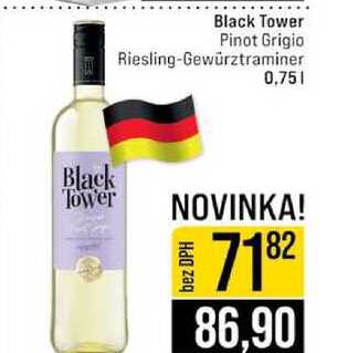 Black Tower Pinot Grigio Riesling-Gewürztraminer 0,75l