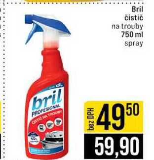 Bril čistič na trouby 750 ml spray