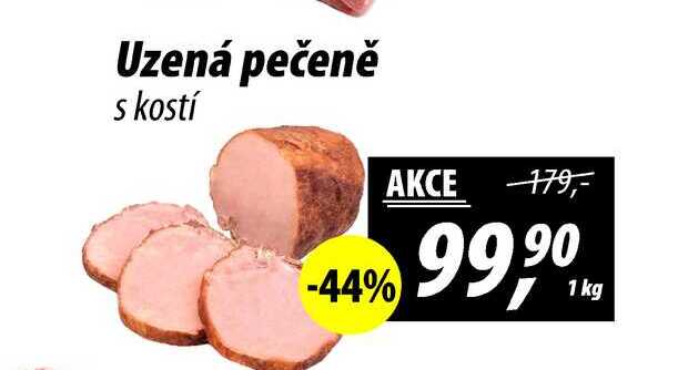 Uzená pečeně s kostí, 1 kg