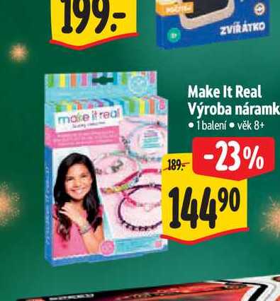   Make It Real Výroba náramků