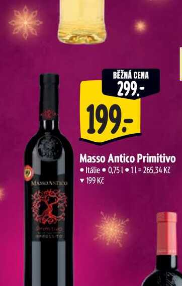   Masso Antico Primitivo  0,75 l