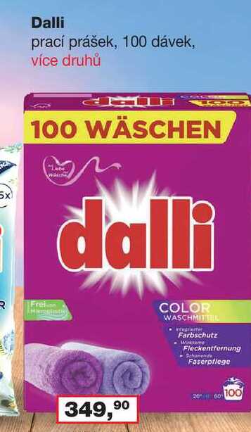 Dalli prací prášek, 100 dávek, více druhů
