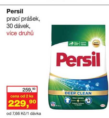 Persil prací prášek, 30 dávek, více druhů