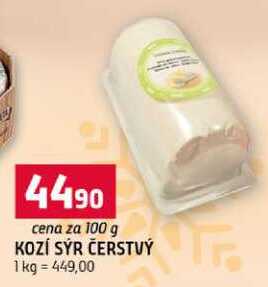 KOZÍ SÝR ČERSTVÝ 100 g