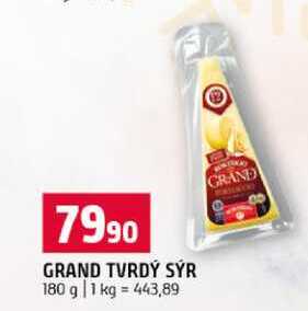 GRAND TVRDÝ SÝR 180 g
