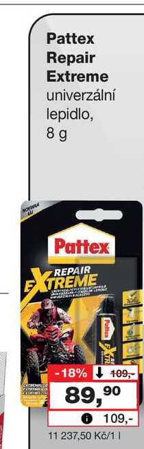 Pattex Repair Extreme univerzální lepidlo, 8 g