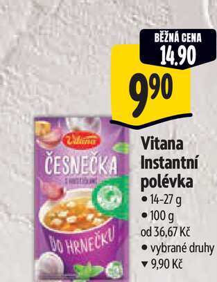 Vitana Instantní polévka 14-27 g
