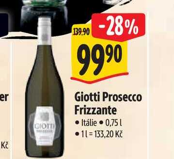 Giotti Prosecco Frizzante 0,75 l