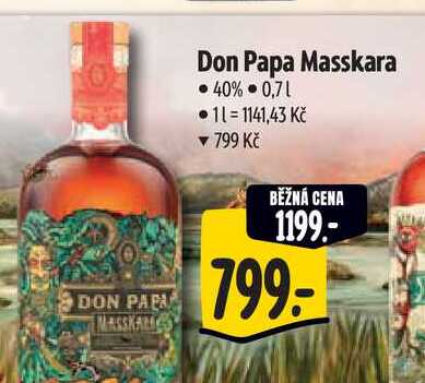 Don Papa Masskara 0,7 l