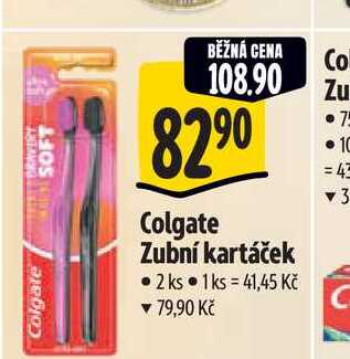  Colgate Zubní kartáček 2 ks  