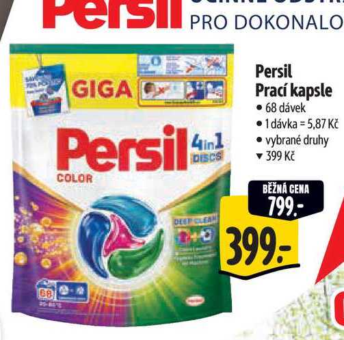   Persil Prací kapsle  68 dávek 