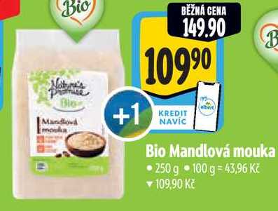 Bio Mandlová mouka, 250 g