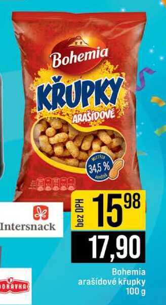 Bohemia arašídové křupky 100 g