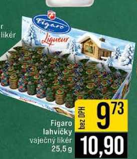 Figaro lahvičky vaječný likér 25,5 g