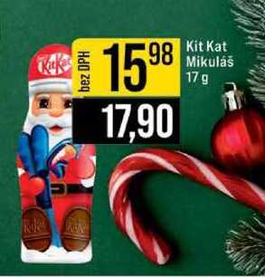 Kit Kat Mikuláš 17 g