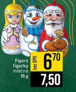 Figaro figurky mléčné 16 g