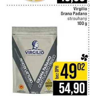 Virgilio Grana Padano strouhaný 100 g