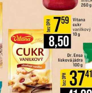 Vitana cukr vanilkový 10 g