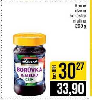 Hamé džem borůvka malina 260 g 