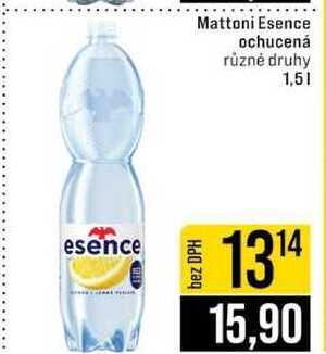 Mattoni Esence ochucená různé druhy 1,5l