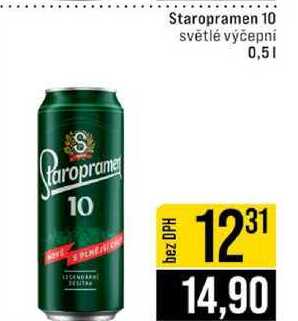 Staropramen 10 světlé výčepní 0,5l