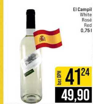 El Campil White Rosé Red 0,75l