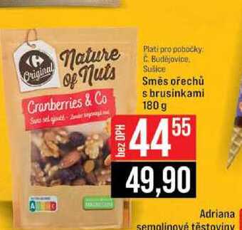 Směs ořechů s brusinkami 180 g